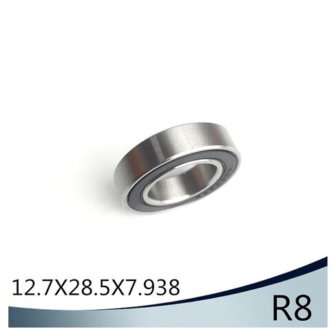 R8 Hybrid Ceramic Bearing 12.7 * 28.5 * 7.938 mm ABEC-1 (4PCS) Industry Motor Spindle R8HC Hybrids Si3N4 Ball Bearings 3NC R8RS in Kuwait