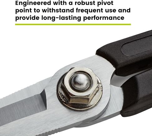 TRUE CABLE Kevlar Shear Scissors, 5.50", Industrial Grade High Carbon Steel, Fiber Optic Cable Cutter for Kevlar, Dyneema, Technora, Carbon Fiber, Fiberglass in Kuwait