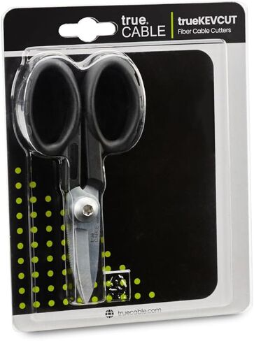 TRUE CABLE Kevlar Shear Scissors, 5.50", Industrial Grade High Carbon Steel, Fiber Optic Cable Cutter for Kevlar, Dyneema, Technora, Carbon Fiber, Fiberglass in Kuwait