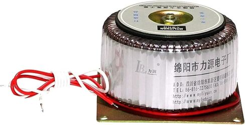 50w 220V AC 6v to 15v Small Circular Transformer Power Isolation Fire Cow Front Lighting Oxygen Free Copper(Type 2 Center Output,AC 9V) in Saudi Arabia