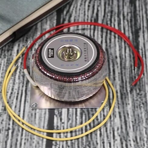 50w 220V AC 6v to 15v Small Circular Transformer Power Isolation Fire Cow Front Lighting Oxygen Free Copper(Type 2 Center Output,AC 9V) in Saudi Arabia