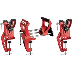 Swix Wide Jumping Freeride Ski Power Pro All Metal 3-Piece 155mm Vise, Red