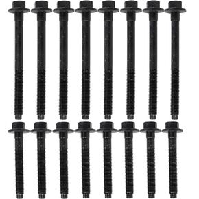 DNJ HBK4120 Head Bolt Kit/for 1996-2008 / Ford, Windstar, Cougar, Mustang, Thunderbird, Freestar/ 3.8L 3.9L 4.2L V6 12V OHV/ 232cid, 238cid, 256cid