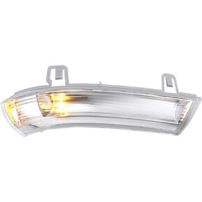 X AUTOHAUX Car LED Front Right Side Mirror Turn Signal Light 1K0949102 for Volkswagen Eos 2007 2008 for Volkswagen GTI 2006 2007 2008 2009