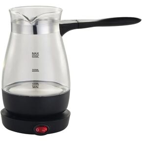 Electric Turkish Coffee Maker & Kettle | 500mL-600W | For Turkish Coffee, Heating Water, Tea | Heats Water, Milk, Coffee