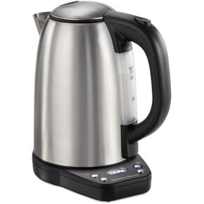 Hamilton Beach Smart Electric Tea Kettle & Water Boiler, Works with Alexa, 1.7 Liter, Fast Boiling 1500 Watts, Cordless, Keep Warm, Auto-Shutoff & Boil-Dry Protection, Stainless Steel (41036)
