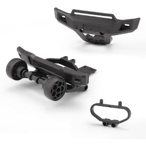 HAIBOXING 1/12TH Scale RC Cars Parts, Brusless RC Trucks Replacement Front Bumper/Brace/Rear Bumper and Wheelie Bar Apply to HBX 903A(90102V)