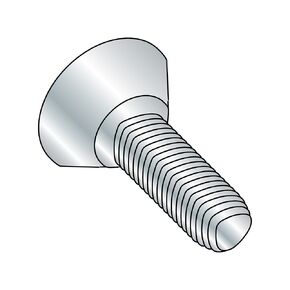 Small Parts 0805RPU Steel Thread Rolling Screw for Metal, Zinc Plated, 82 Degree Flat Undercut Head, Phillips Drive, #8-32 Thread Size, 5/16" Length (Pack of 100)