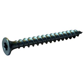 أجزاء صغيرة 0640DTG #6 × 2-1/2 بوصة 6 فص بوق رأس خشن خيط حاد نقطة سطح المسمار Dacrotized (عبوة من 50)