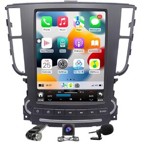 for Acura TL 2004-2008 Android 12 Car Stereo Radio 9.7-Inch Tesla Style Vertical IPS Touchscreen with GPS Navigation DSP Car Multimedia Player Build in Android AUTO Wireless Carplay,Bluetooth（4+64GB） in Kuwait