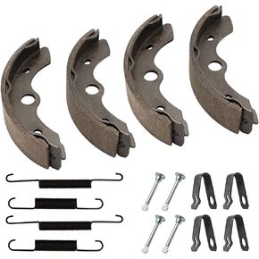 Front Brake Shoes Springs Kit for Honda TRX200 TRX250 1984 1985 1986 1987 Pilot 400 FL400R 1989 1990 Odyssey 350 FL350R, OEM# 45151-VM0-771 45151-VM0-003