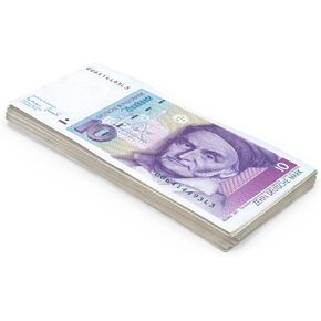 Scratch Cash Brands 100 x DM 10 Money to Play (Real Size) in Kuwait