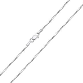 Solid 14k Yellow Gold, White Gold, Rose Gold 1.2mm Square Franco Chain Necklace with Lobster Claw Clasp
