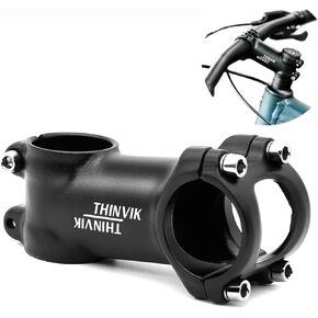 Thivnik 31.8 Bike Stem 7/35 Degree, 60mm/70mm/80mm/90mm/100mm/110mm Bicycle MTB Handlebar Stem 6061 Aluminum Alloy Suitable for Mountain Bike Road Bike BMX MTB Fixie Gear Cycling