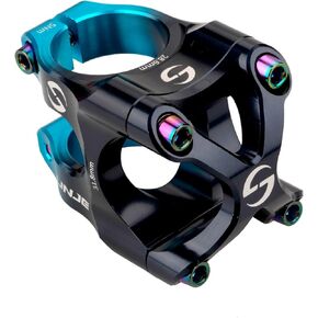 Mountain Bike Stem 31.8 * 35mm Short Gradient Bicycle Handlebars Riser Lightweight CNC Aluminum 28.6 for Enduro Trail AM XC