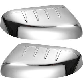 uxcell 1 Pair Left Right Chrome Plated Top Half Mirror Cover for Ford Explorer 2011-2015