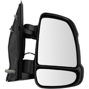 TRQ MGA08085 Right Passenger Side Door Mirror with Turn Signal Temperature Sensor Compatible with 2014-2019 Ram ProMaster 1500 ProMaster 2500 ProMaster 3500