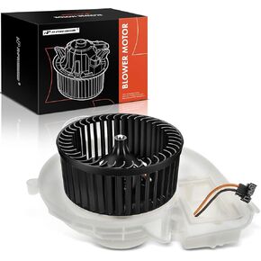 A-Premium HVAC Heater Blower Motor Assembly Compatible with Mercedes-Benz Vehicles - SLK280 2006-2008, SLK300 2009-2011, SLK350 2005-2011, SLK55 AMG 2005-2010 - Front Side, Replace# A1718350004