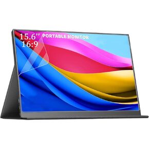 2 Pack Matte Screen Protector For 15.6" ARZOPA/MNN/KYY/VILVA/ASUS/FANGOR/ViewSonic/QQH Portable Monitor, Eye Protection Anti Glare Filter