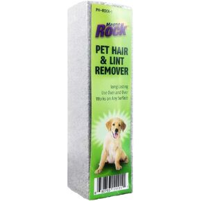 Pet Hair Remover Rock Removes Dog Hair or Cat Hair Quick, Easy & Efficient from Carpet & Upholstery
