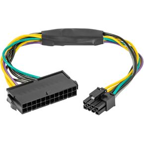 Main Power ATX 24 Pin to 8 Pin Adapter for Dell Optiplex 3020 7020 9020 Precision T1700