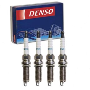 4 pc DENSO Spark Plugs compatible with Toyota Corolla 1.8L L4 2009-2015