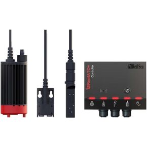 Red Sea 3-in-1 ReefATO + ATO Auto Top Off System for Aquarium | Water On Floor Alarm | App Controled with Fish Tank Temperature Probe