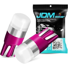JDM ASTAR U1 High Performance 1:1 Design 194 168 2825 W5W T10 Brgiht Purple LED Bulbs