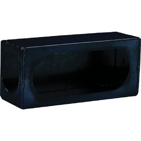 Buyers Products LB383SLSingle Oval Light Box With Side Light, Black Powder Coated Steel