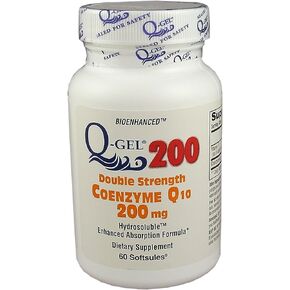 200mg Double Strength Hydrosoluble CoQ10 (180 Softgels)