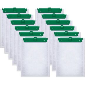[Assembled] Renami Medium Filter Cartridge Replacement for Tetra Whisper Bio-Bag Filters Cartridges Medium, Compatible with Tetra Whisper Filters 10i / IQ10 / PF10 and TetraFauna ReptoFilter - 12 Pack