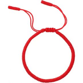 Handmade Red String Bracelet Authentic Blessed Tibetan Buddhist Monks Bracelet Prayer Protection Good Luck Knot Bracelets Talisman Woven Rope in Saudi Arabia