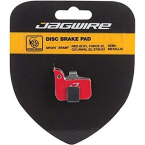 Jagwire Mountain Sport Disc Brake semi-metálico for SRAM Road Hydraulic Red