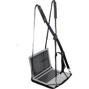 STRONG HOLD Laptop Harness,Standing Desk,Walking Desk,Tablet Harness,Book Harness,Portable Laptop Stand,Travel Laptop Stand(SH-LSHN01)