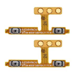 2pcs Mobile Phone Volume Button Cable Volume Key Flex Cable Phone Volume Side Button Flex Cable Compatible with Samsung Galaxy A12 A125 A32 5G A326