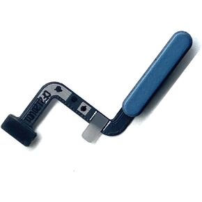 YESUN Fingerprint Sensor Power Menu Touch ID Switch Home Button Side Key Flex Cable for Samsung Galaxy A32 5G A326 (Blue)