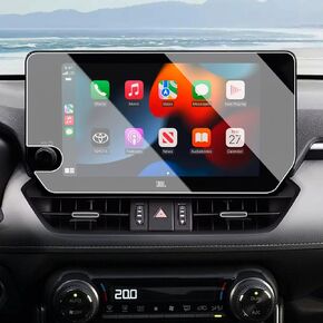 TTCR-II Compatible with 2023 2024 2025 Toyota RAV4 LE XLE Screen Protector 8 Inch, For 2023-2025 Corolla Touchscreen Protector, For 2023-2025 Prius Navigation Tempered Glass Screen Protector 8-In