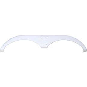 ICON 01655 Tandem Axle Fender Skirt FS785 for Forest River Cardinal - Polar White