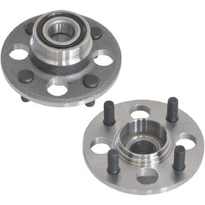 DRIVESTAR 513035 Rear Wheel Hub & Bearing for Honda Civic 2000-84, Honda Civic del Sol 1997-93, 1989-1991 Honda CRX, 1986-1987 Honda Wagovan(4-Lug)(Pair)