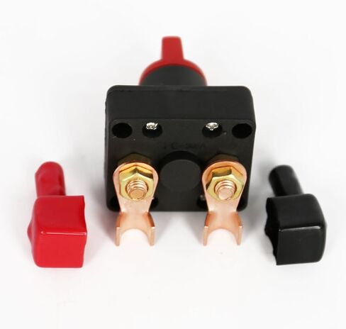 UTSAUTO بطارية مفتاح فصل سيارة فان شاحنة قارب بطارية قطع الطاقة المعزل الدوار قتل على إيقاف التبديل 300A in Kuwait