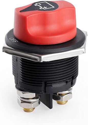 Battery Disconnect Switch Battery Isolator Switch Main Switch 12V-48V Cut Shut Off Isolator Switch Max. 32V DC 100A Cont 150A INT ON-Off Power Switch for Marine Boat Caravan Car Vehicles Yacht Bus in Saudi Arabia