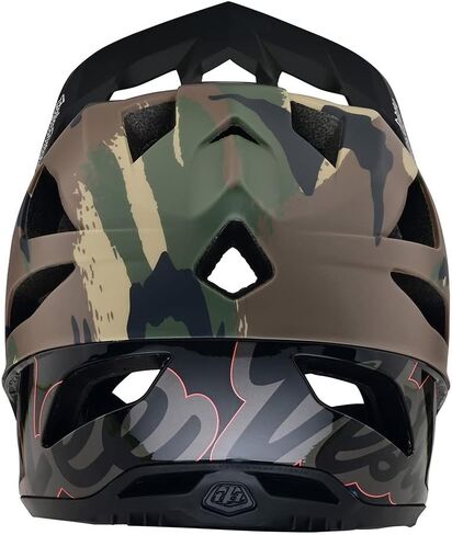 Troy Lee Designs Stage Signature Camo Full Face Mountain Bike Helmet for Max Ventilation Lightweight MIPS EPP EPS Racing Downhill DH BMX MTB - Adult Men Women (Army Green, MD/LG) in Saudi Arabia
