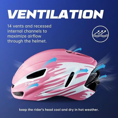 Adult Bike Helmets, Mountain & Road Bicycle Helmets for Men Women, Blue/Grey Lightweight Cycling Helmets with Replacement Liner in Saudi Arabia