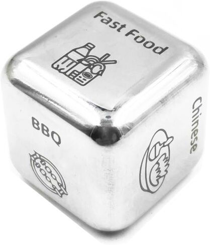 Food Dice Game Food Decision Dice Funny Date Night Gift Ideas,Date Night Dice for Couples,Anniversary Christmas Valentines Day Birthday (Love) in Saudi Arabia