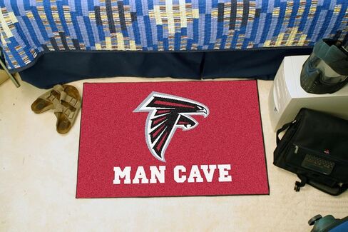 FANMATS 14321 Kansas City Chiefs Man Cave Starter Mat Accent Rug - 19in. x 30in. | Sports Fan Home Decor Rug and Tailgating Mat in Saudi Arabia