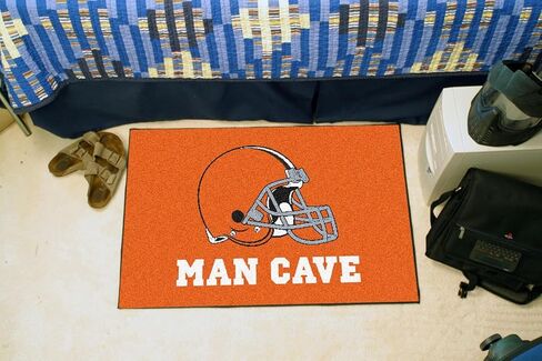 FANMATS 14321 Kansas City Chiefs Man Cave Starter Mat Accent Rug - 19in. x 30in. | Sports Fan Home Decor Rug and Tailgating Mat in Saudi Arabia