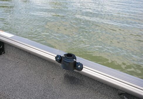 Brocraft 45 Degree Lund Boat Sport Track Rod Holder / Lund Boat Rod Holder - 4 Pack in Saudi Arabia