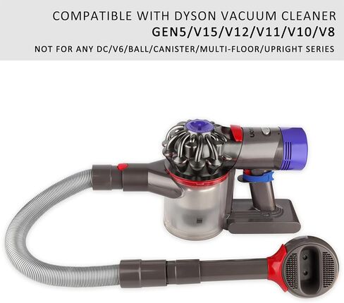 مجموعة أدوات العناية بالحيوانات الأليفة من أجل دايسون - أداة تهذيب شعر الحيوانات الأليفة وفرشاة تساقط الشعر وخرطوم تمديد للمكنسة الكهربائية Dyson GEN5 G5 V15 V12 V11 V10 V8 V7 in Kuwait