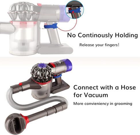 مجموعة أدوات العناية بالحيوانات الأليفة من أجل دايسون - أداة تهذيب شعر الحيوانات الأليفة وفرشاة تساقط الشعر وخرطوم تمديد للمكنسة الكهربائية Dyson GEN5 G5 V15 V12 V11 V10 V8 V7 in Kuwait