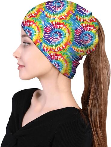 Women's Slouchy Beanie Hat Cute Turban Hats Cancer Headwear Caps Baggy Skull Sleep Scarf in Saudi Arabia